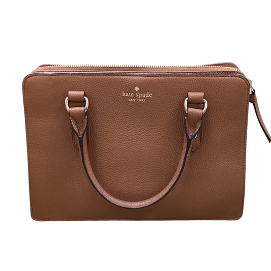 Handbag Designer By Kate Spade In Brown, Size:Medium