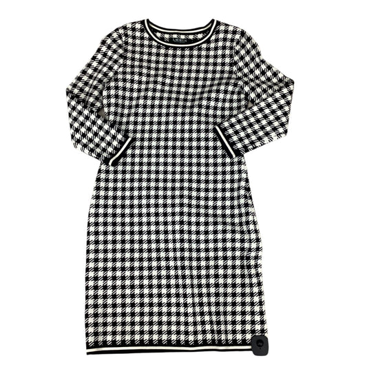 Dress Casual Midi By Lauren By Ralph Lauren In Geometric Pattern, Size:S