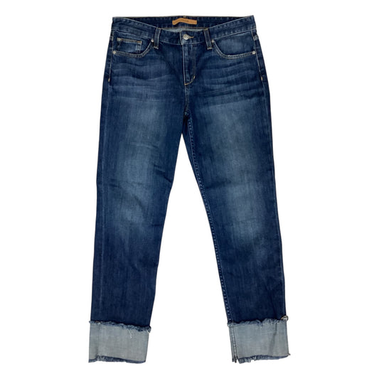 Jeans Cropped By Joes Jeans In Blue Denim, Size:6