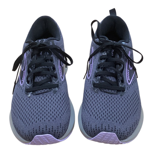 Shoes Athletic By Brooks In Black & Purple, Size:10