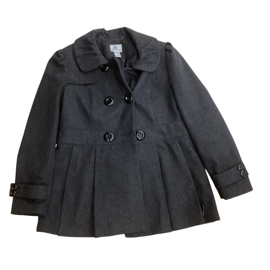 Coat Wool By Worthington In Grey, Size:L