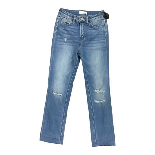 Jeans Straight By Vervet In Blue, Size:4