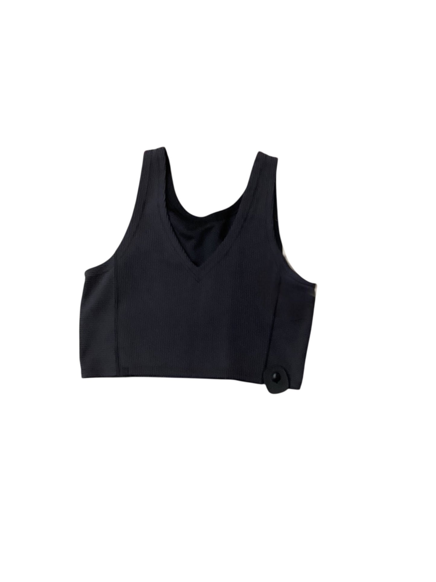 Athletic Tank Top By Lululemon In Black, Size:M