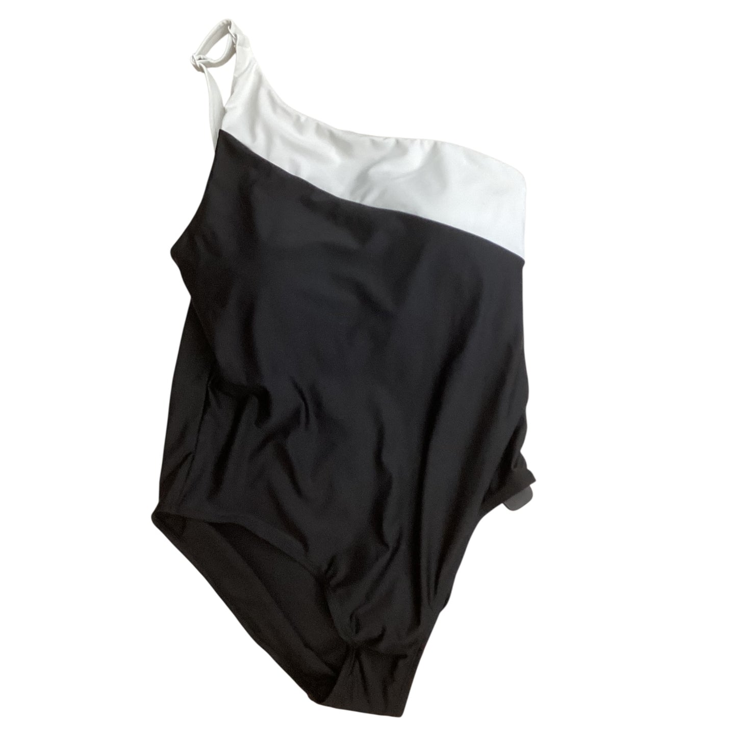 Swimsuit By Members Mark In Black & White, Size:2X