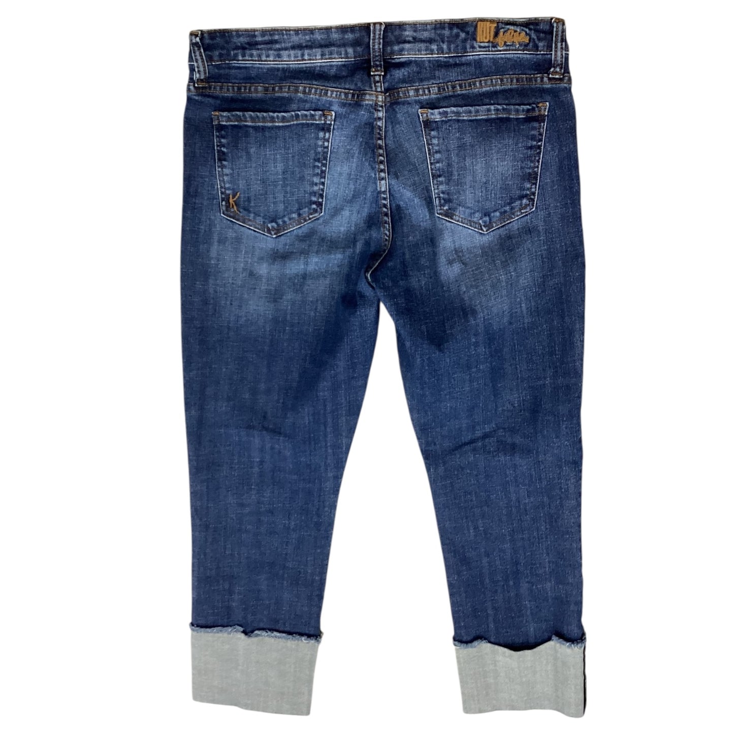 Jeans Cropped By Kut In Blue, Size:12