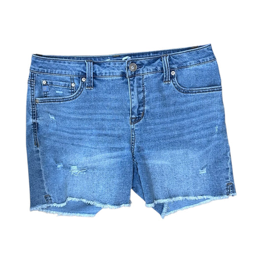 Shorts By Seven 7 In Blue Denim, Size:4