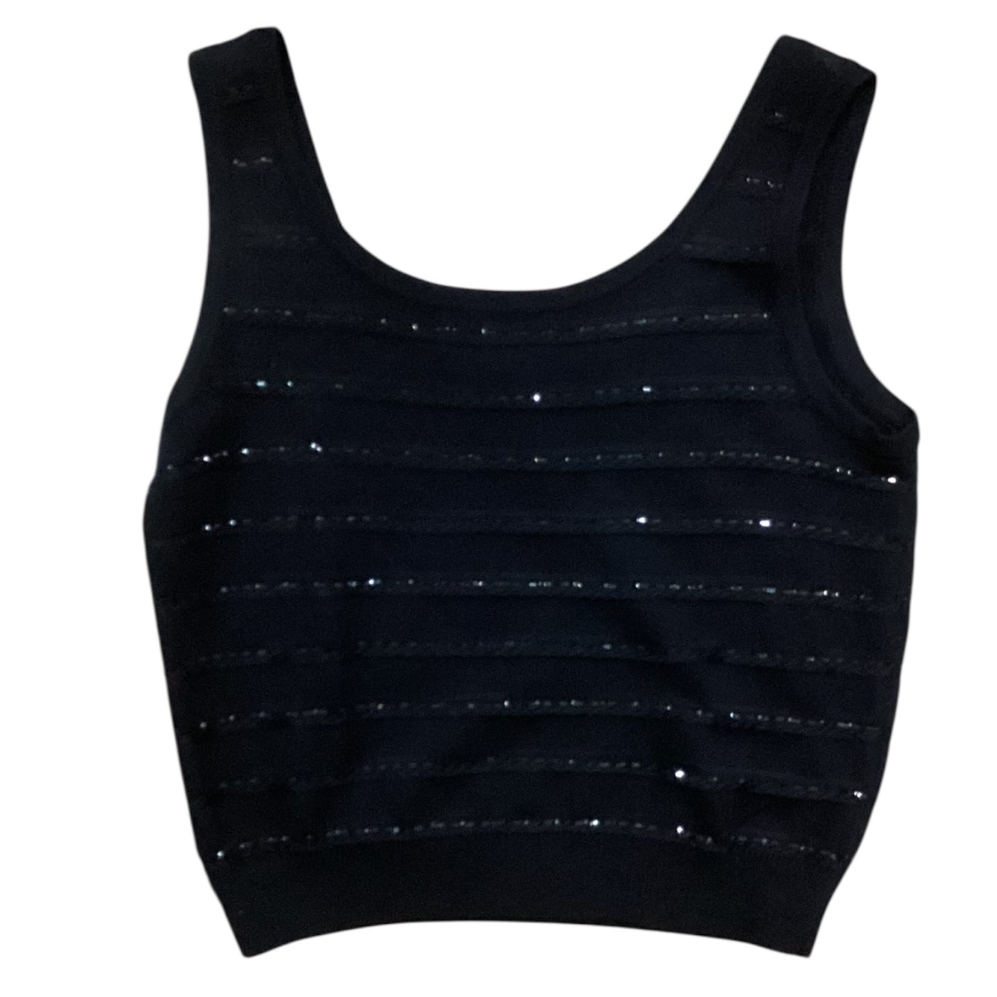 Top Sleeveless By Cma In Black, Size:8
