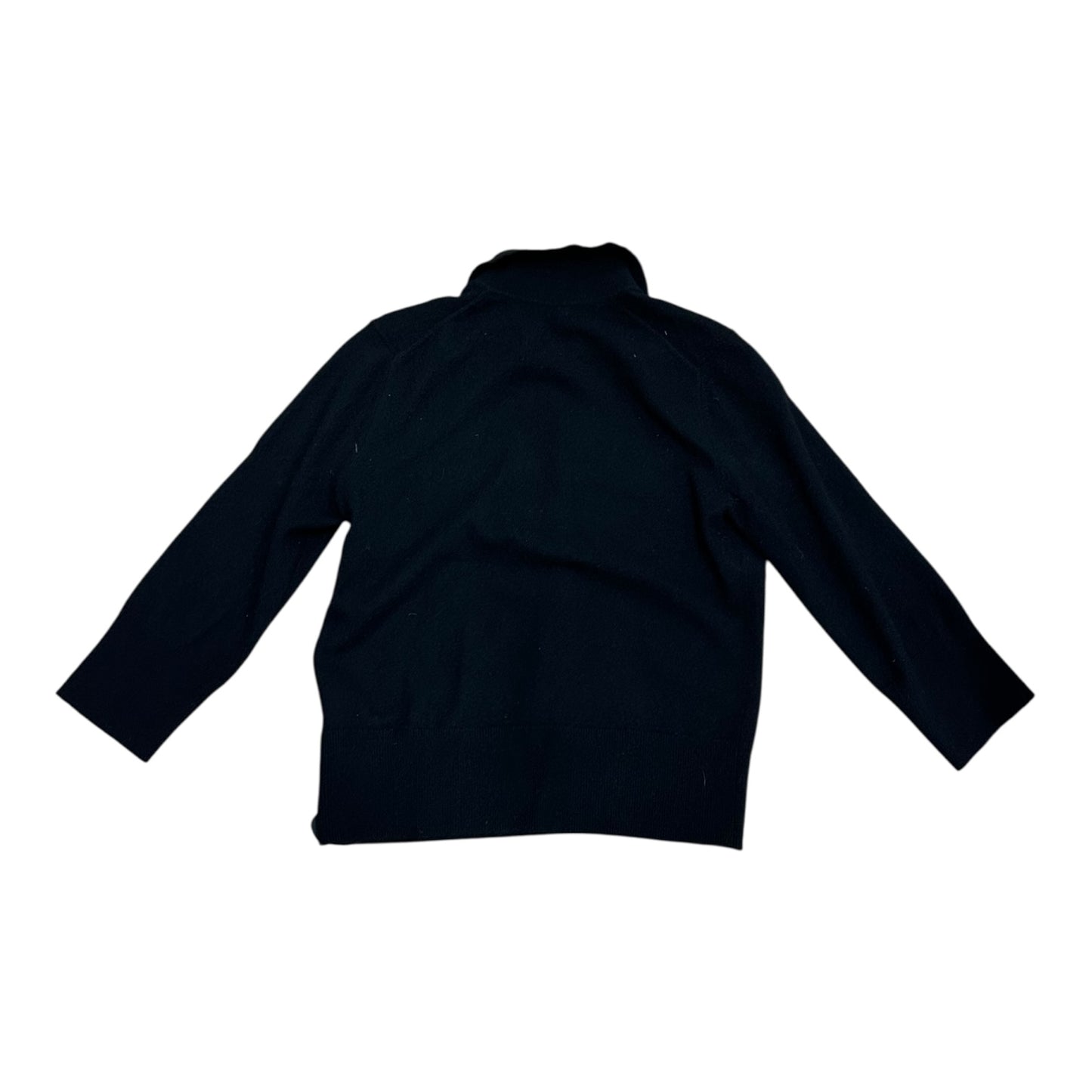 Sweater Cashmere By Brooks Brothers In Black, Size:L