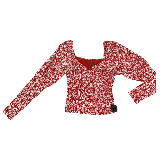 Top Ls By Anthropologie In Red, Size:S
