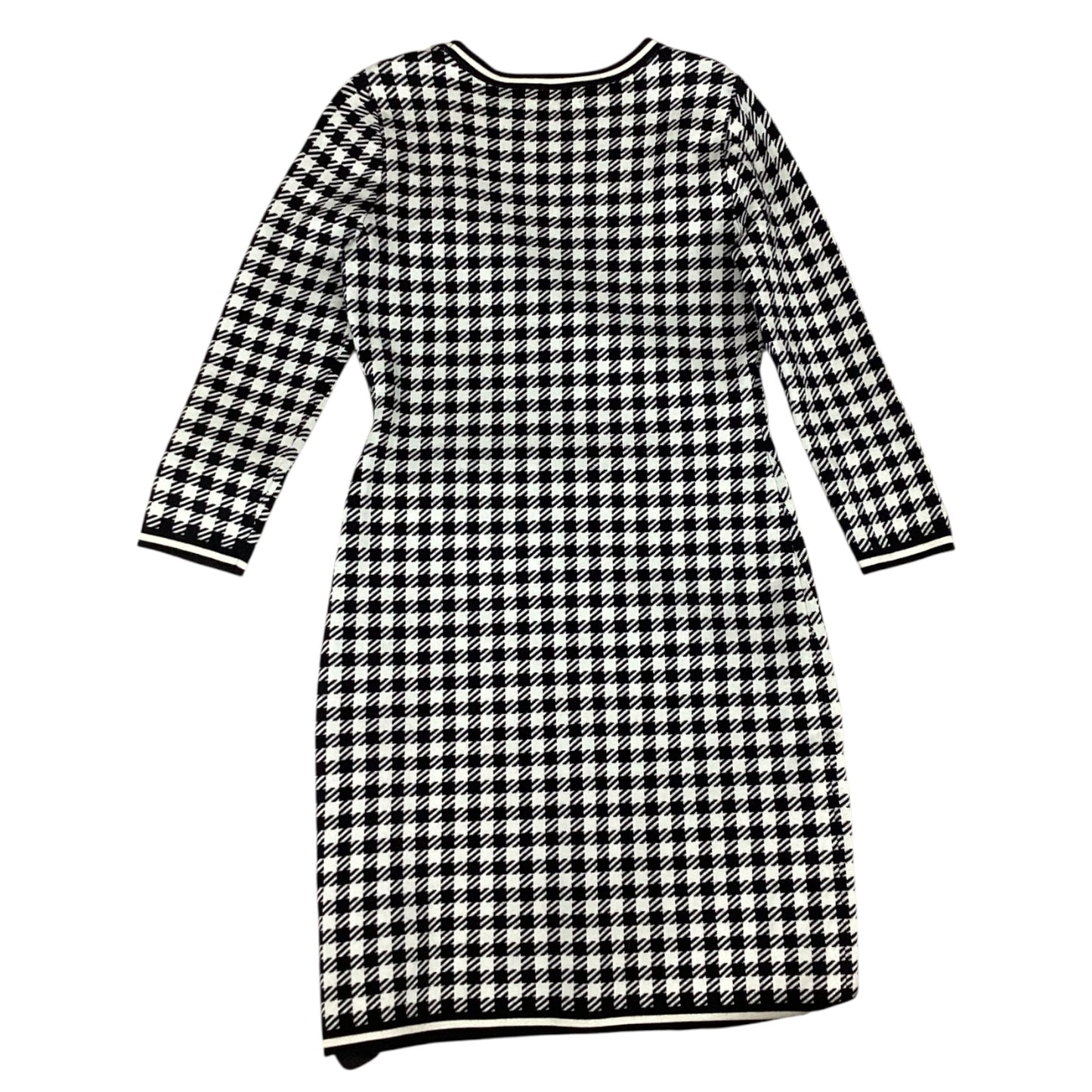 Dress Casual Midi By Lauren By Ralph Lauren In Geometric Pattern, Size:S