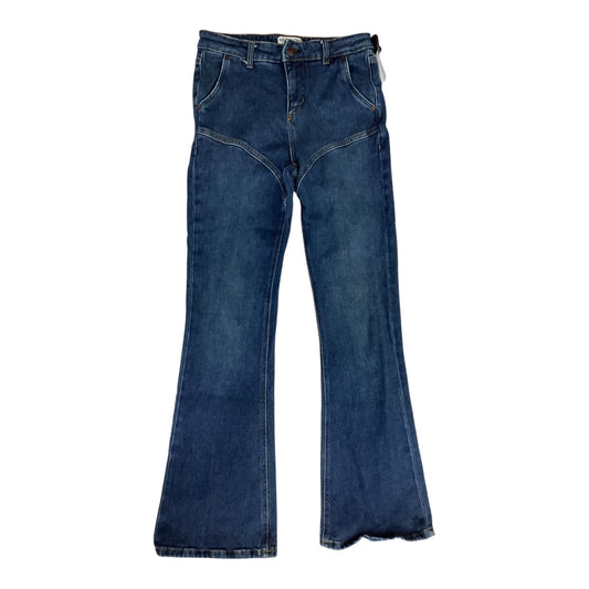 Jeans Flared By We The Free In Blue Denim, Size:6