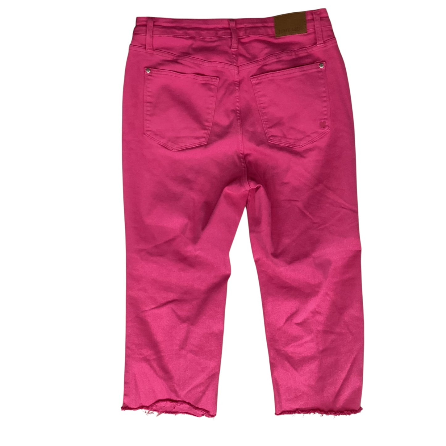 Jeans Straight By Judy Blue In Pink, Size:16
