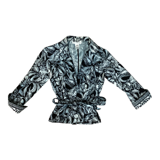 Top Ls By White House Black Market In Black & Blue, Size:S
