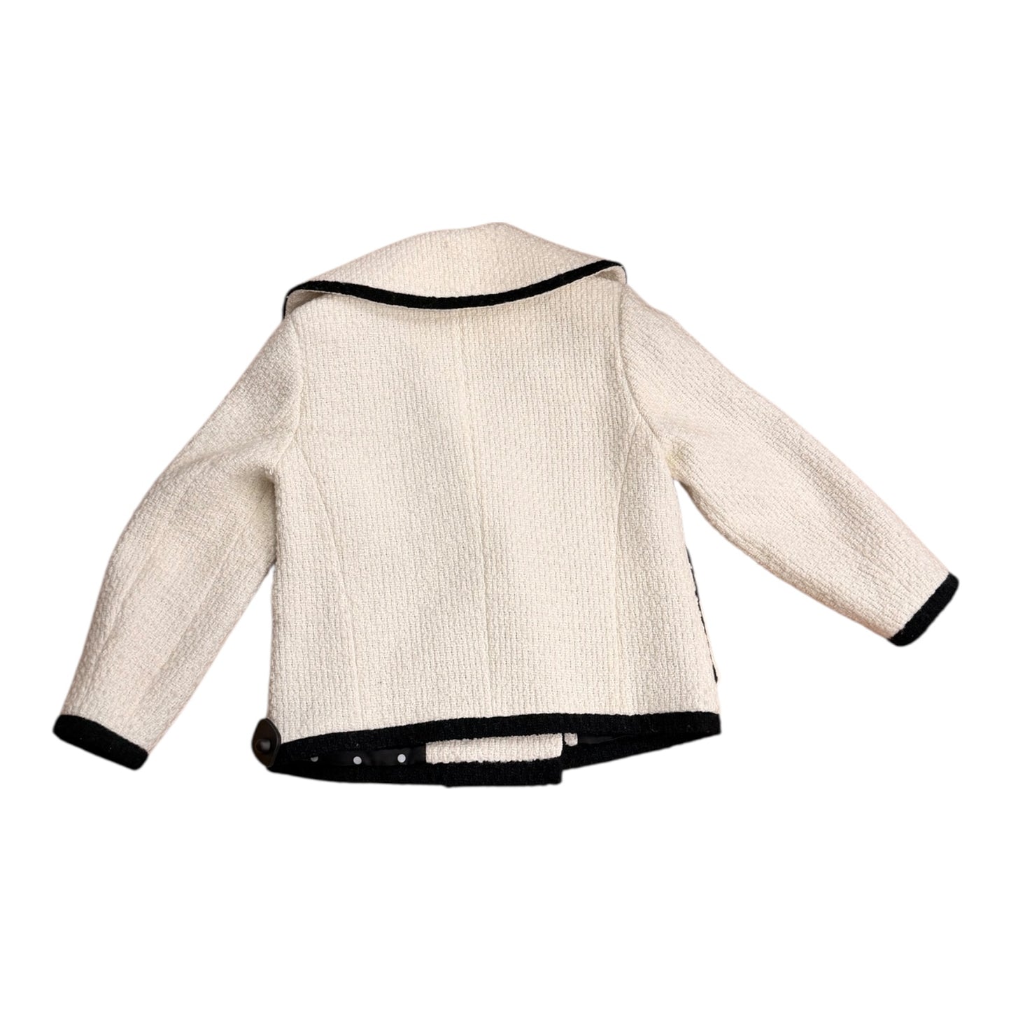 Blazer By Avec Les Filles In Black & Cream, Size:Xs