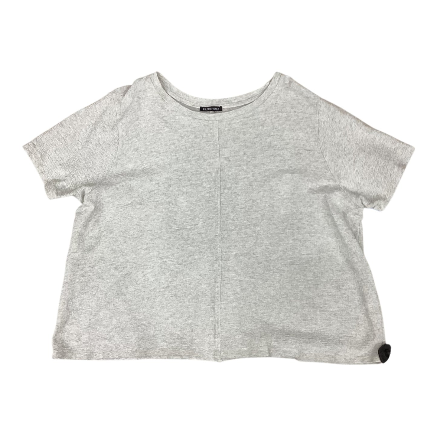 Top Ss By Eileen Fisher In Grey, Size:1X