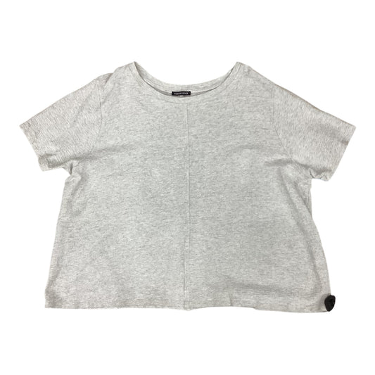 Top Ss By Eileen Fisher In Grey, Size:1X