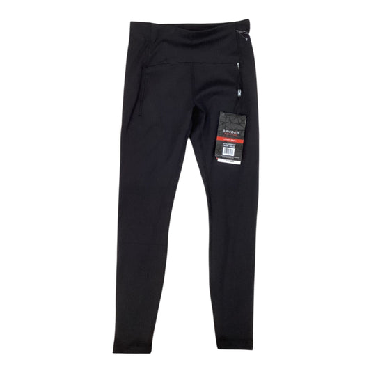 Athletic Leggings By Spyder In Black, Size:S