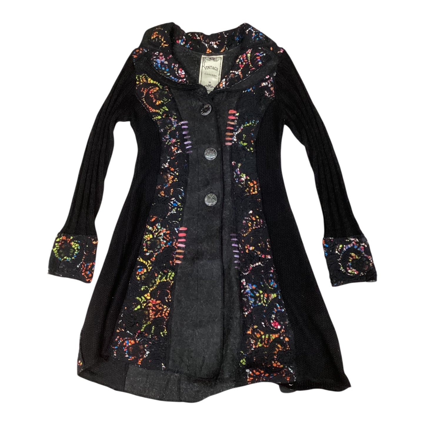 Cardigan By Cmc In Multi, Size:M