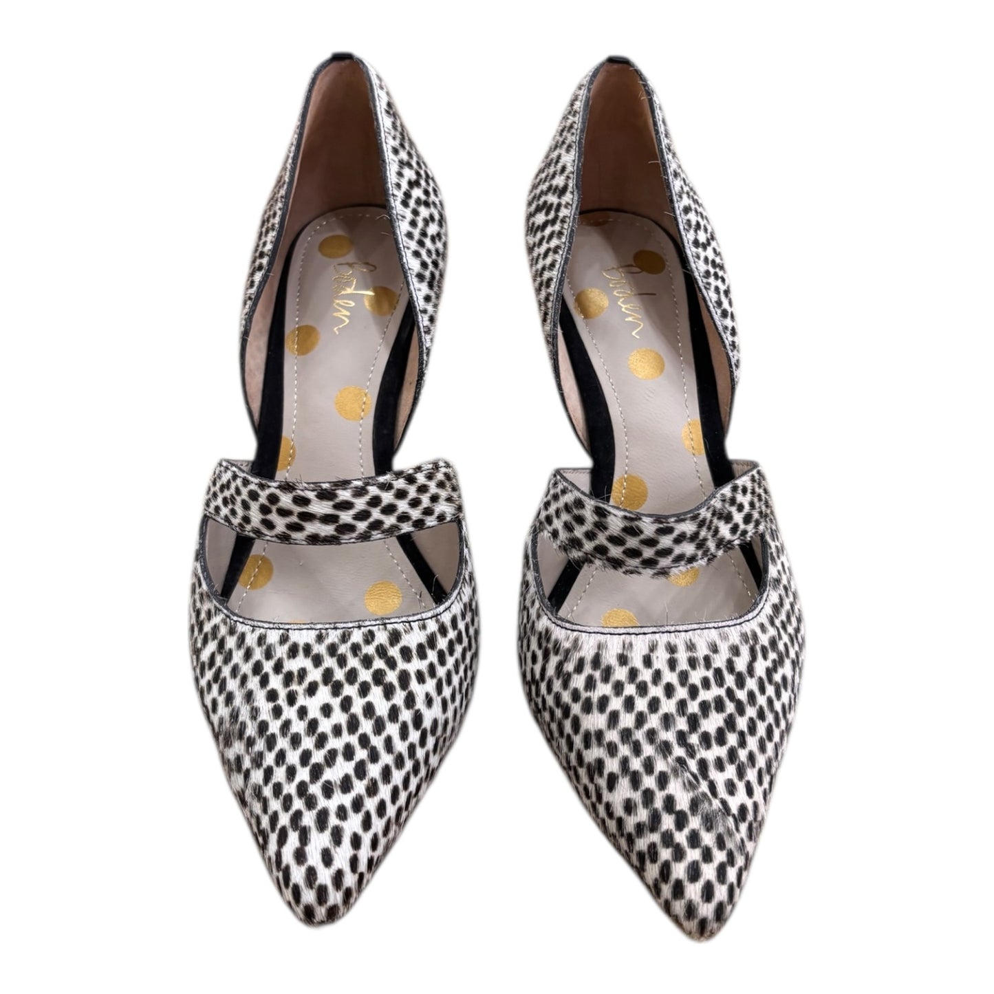 Shoes Heels Stiletto By Boden In Animal Print, Size:8.5