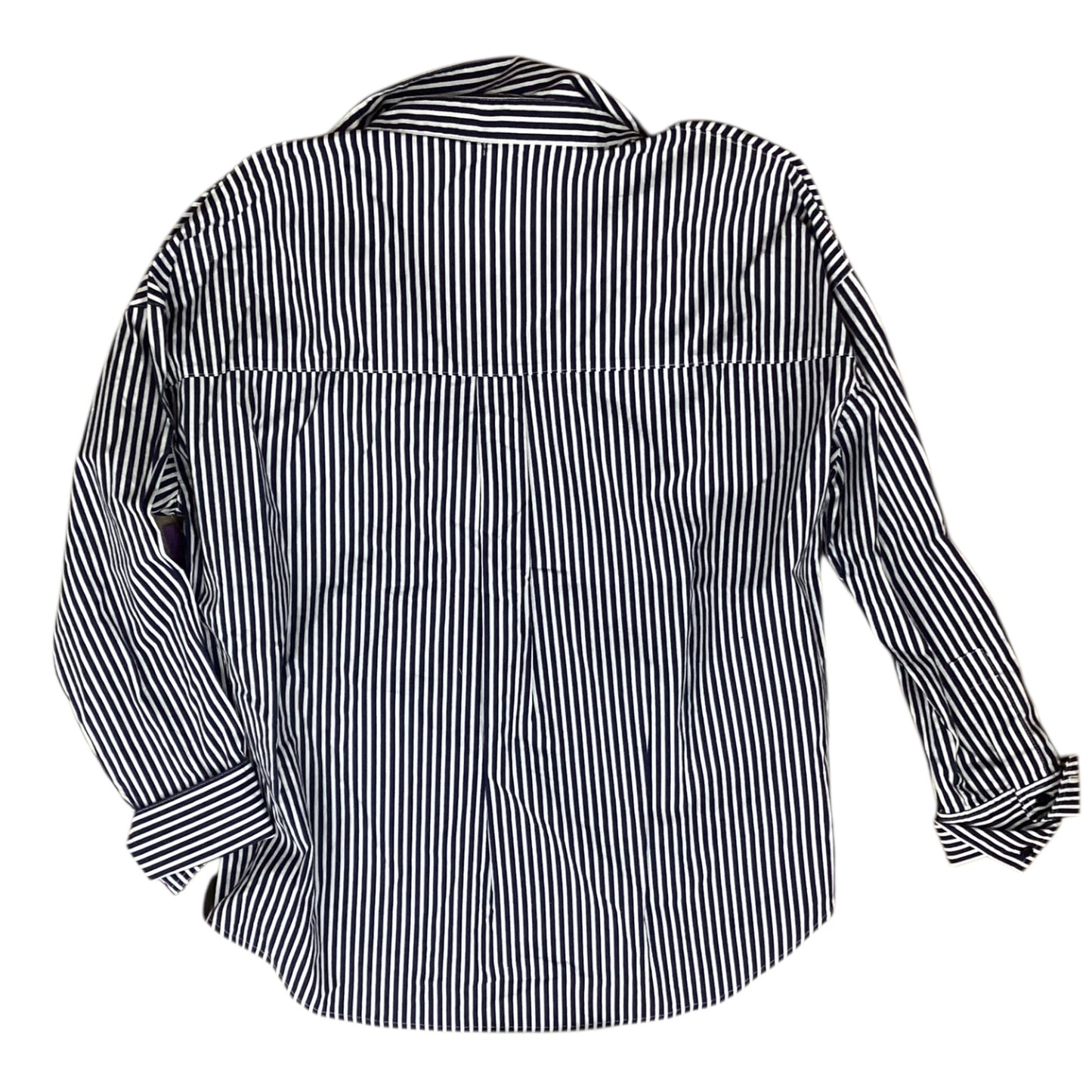 Top Ls By Clothes Mentor In Striped Pattern, Size:L