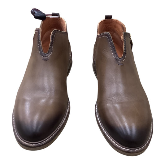 Boots Ankle Flats By Cmb In Brown, Size:8.5