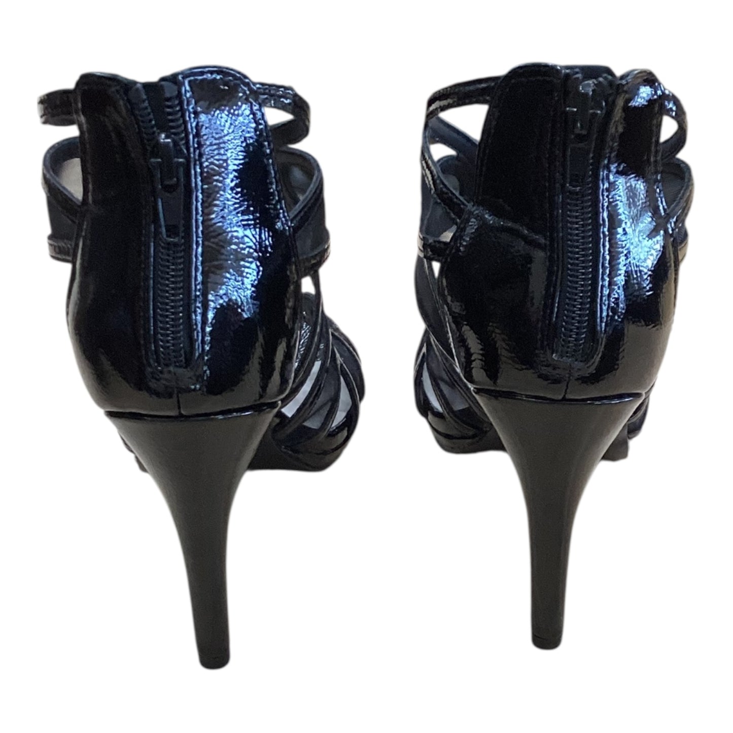 Shoes Heels Stiletto By Fergalicious In Black, Size:10