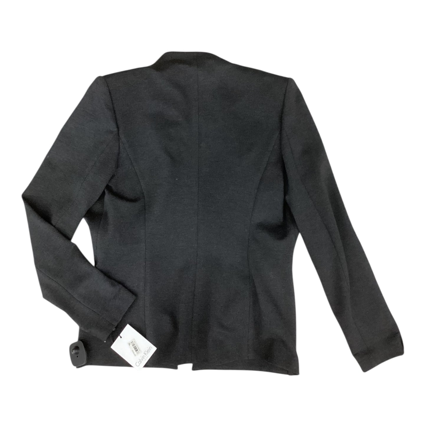 Blazer By Calvin Klein In Grey, Size:Xs