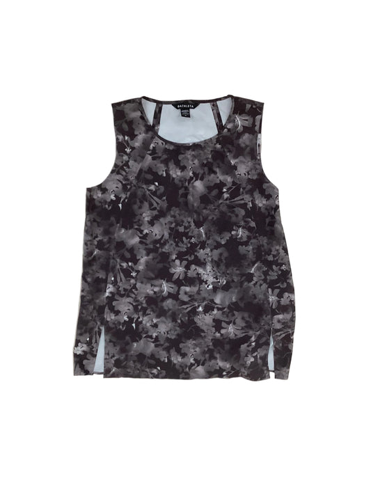 Athletic Tank Top By Athleta In Floral Print, Size:M