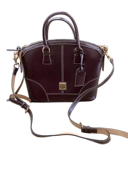 Handbag Designer By Dooney And Bourke In Brown, Size:Large