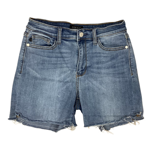 Shorts By Judy Blue In Blue Denim, Size:M