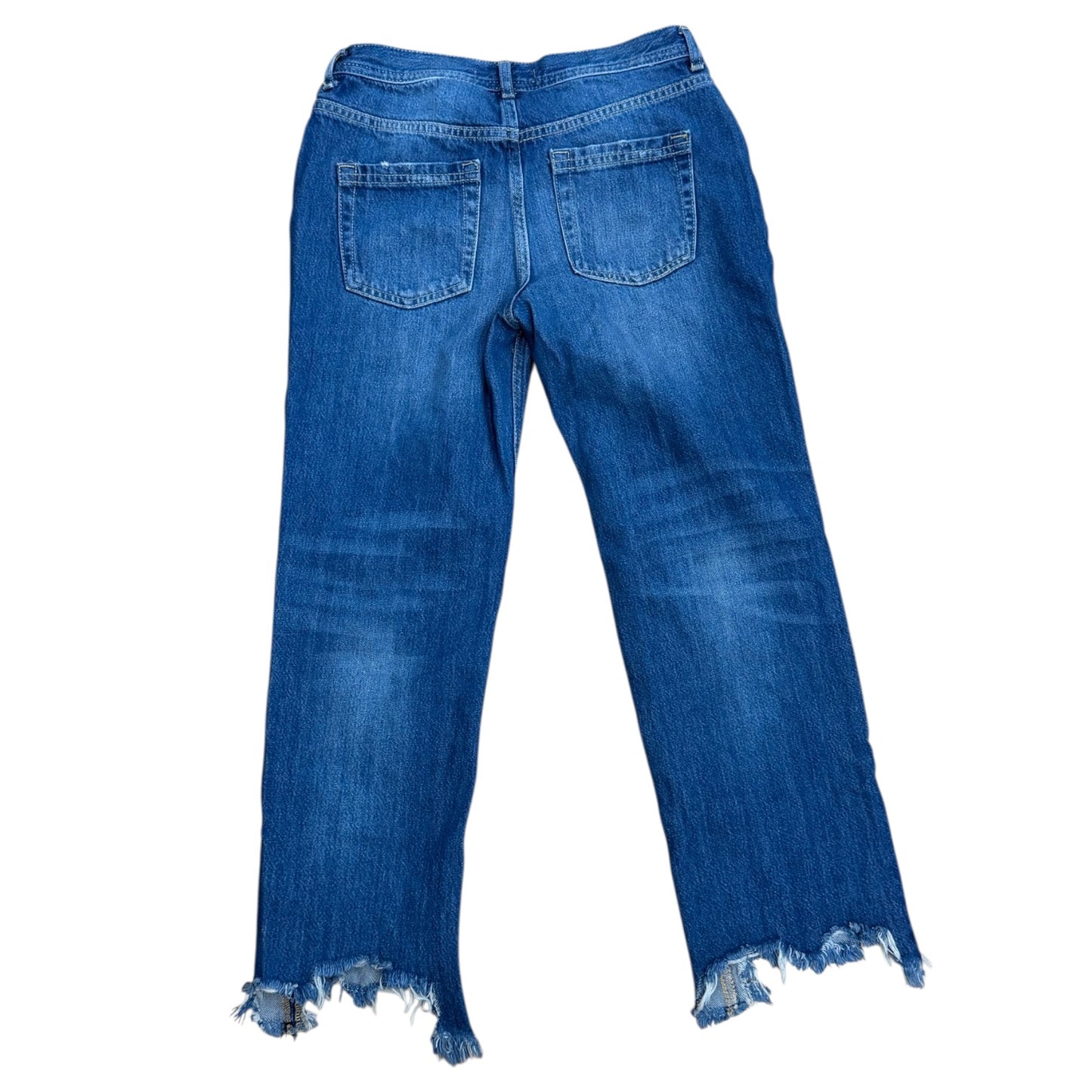 Jeans Straight By We The Free In Blue Denim, Size:2