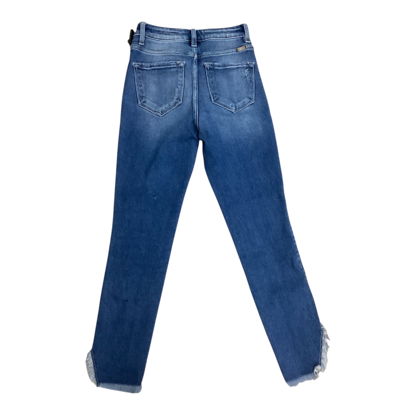 Jeans Skinny By Kancan In Blue Denim, Size:2