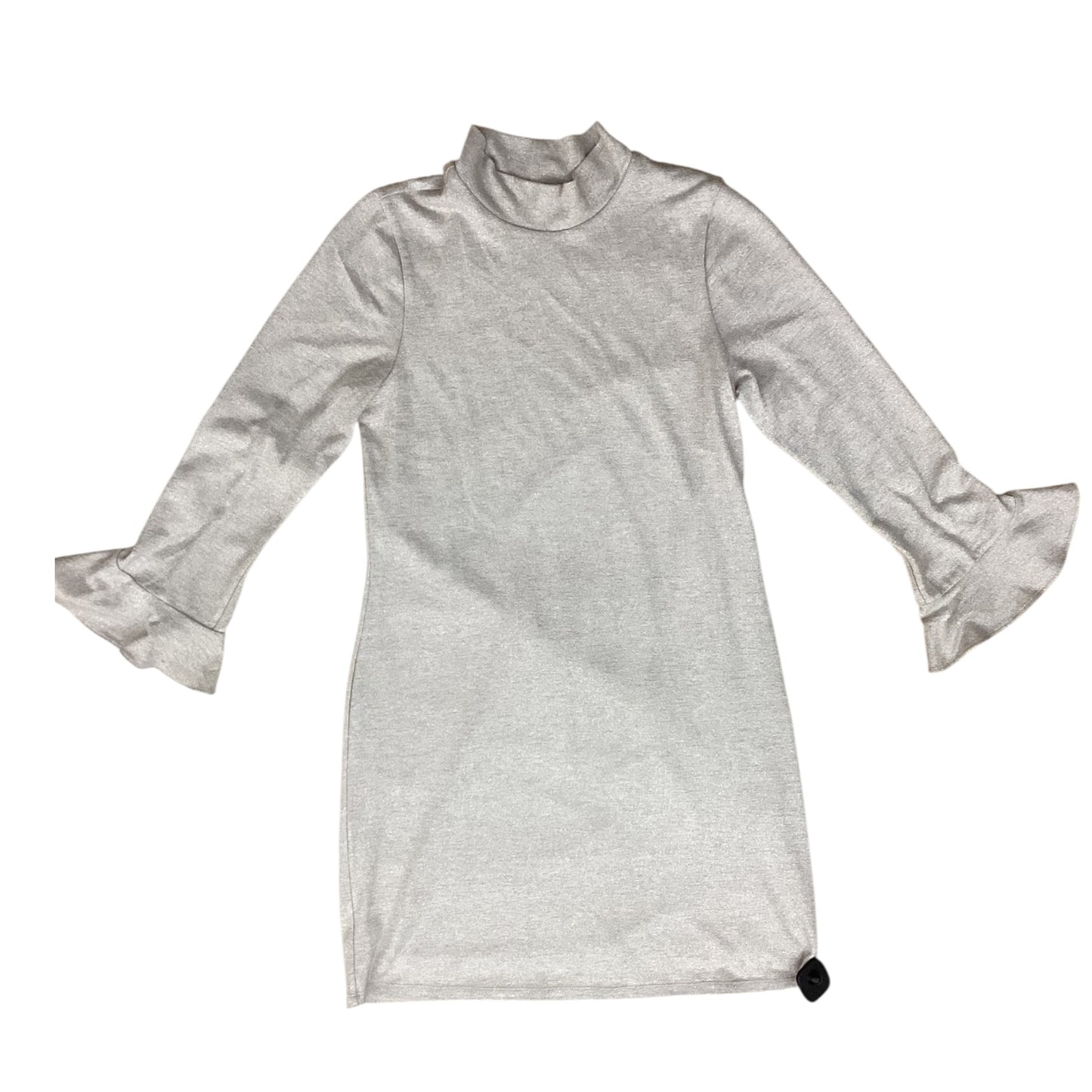 Dress Casual Short By White House Black Market In Silver, Size:M