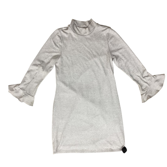Dress Casual Short By White House Black Market In Silver, Size:M
