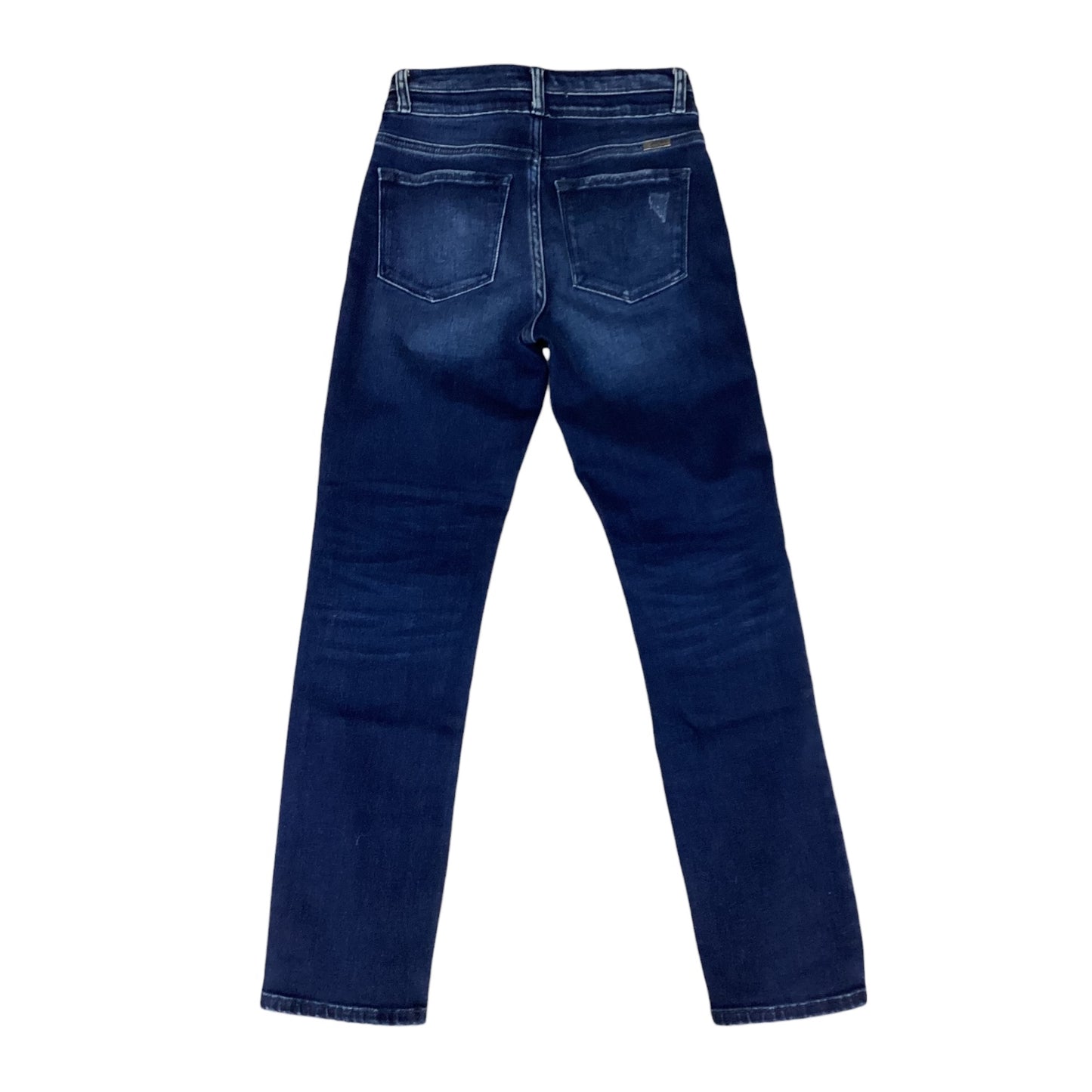 Jeans Skinny By Kancan In Blue Denim, Size:0