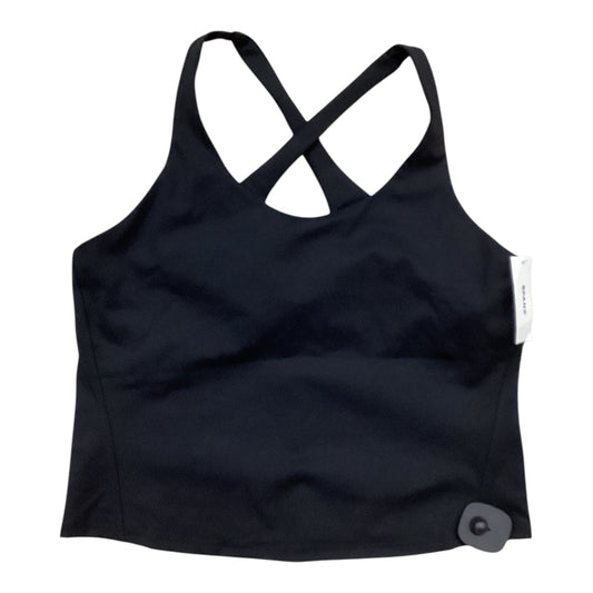 Athletic Tank Top By Spanx In Black, Size:L