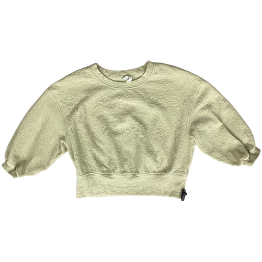 Athletic Sweatshirt Crewneck By Lululemon In Green, Size:M