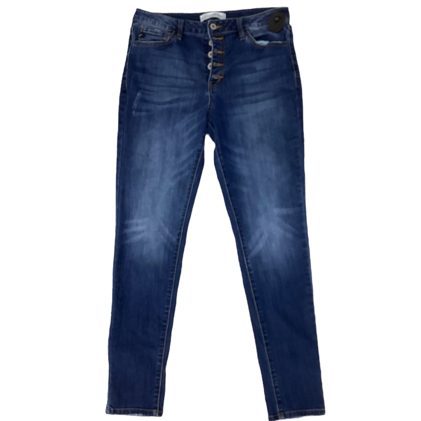 Jeans Skinny By Kancan In Blue, Size:14