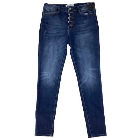 Jeans Skinny By Kancan In Blue, Size:14