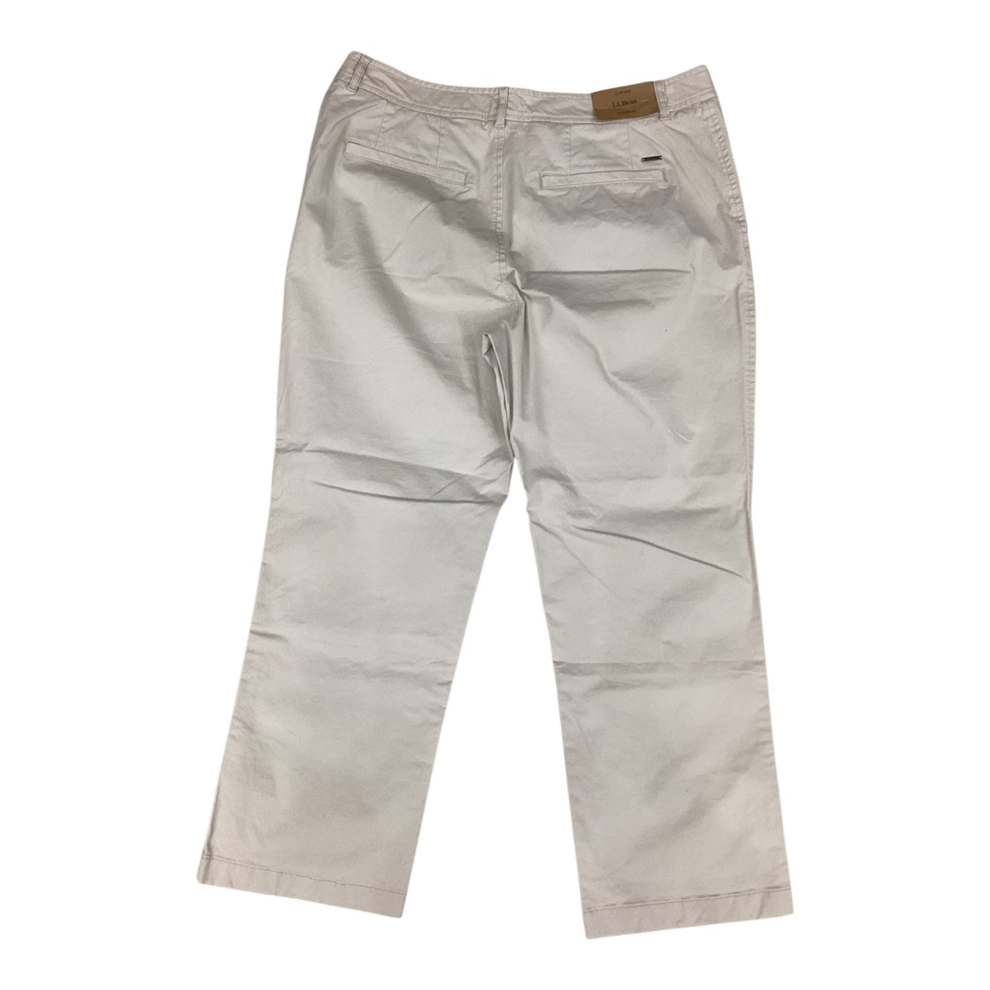Pants Chinos & Khakis By L.L. Bean In Tan, Size:12