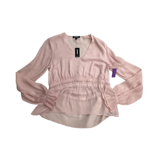 Top Ls By Express In Pink, Size:M