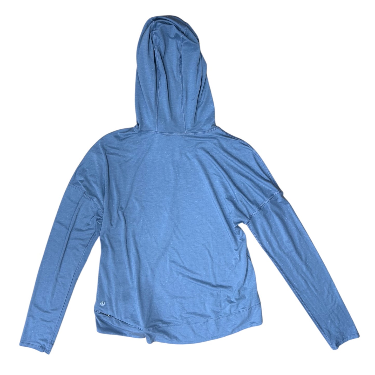 Athletic Top Ls Hoodie By Lululemon In Blue, Size:S