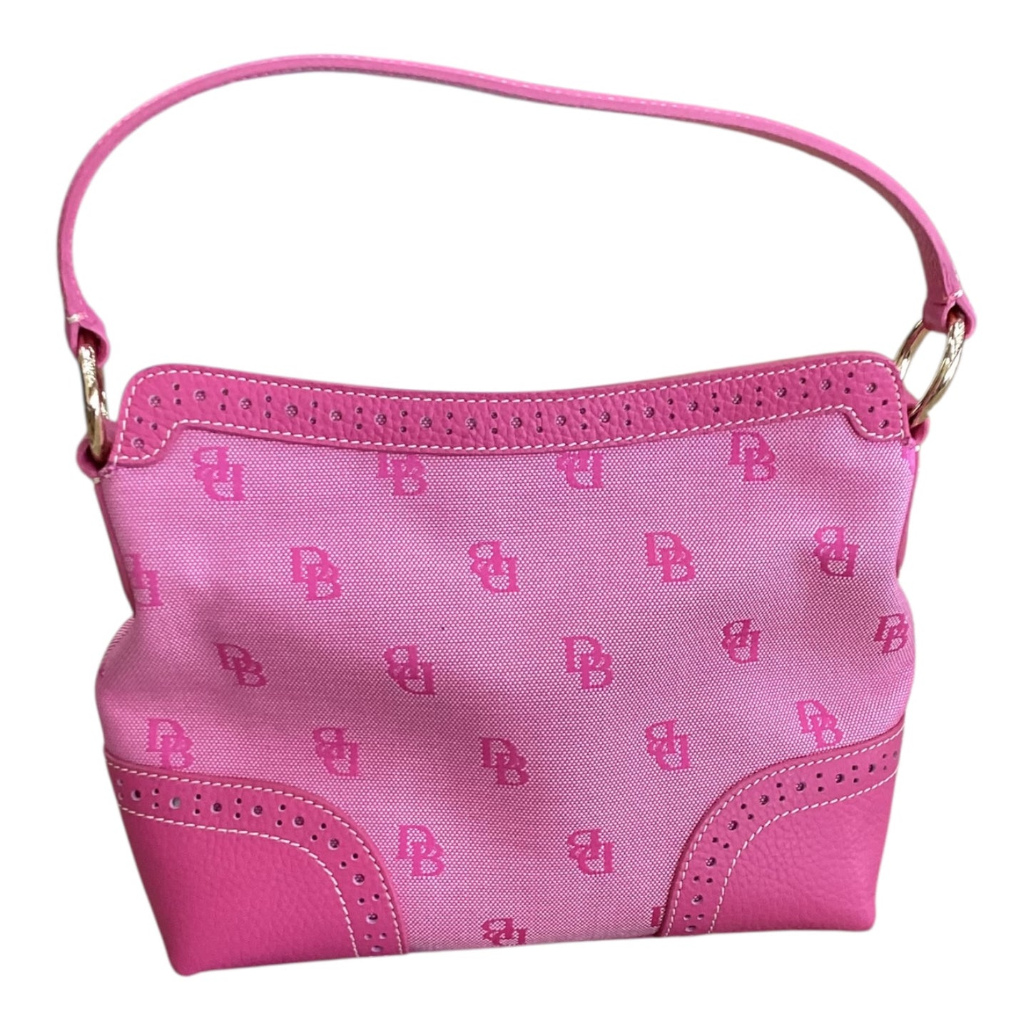 Handbag Designer By Dooney And Bourke In Pink, Size:Medium