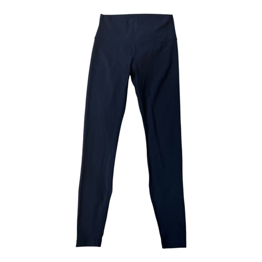 Athletic Leggings By Lululemon In Navy, Size:6