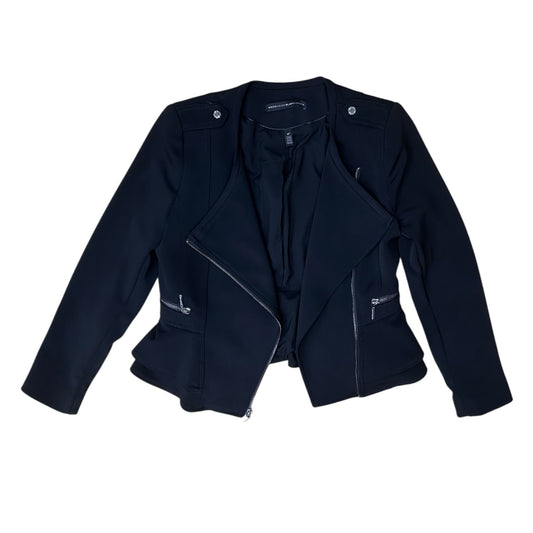 Jacket Moto By White House Black Market In Black, Size:Sp