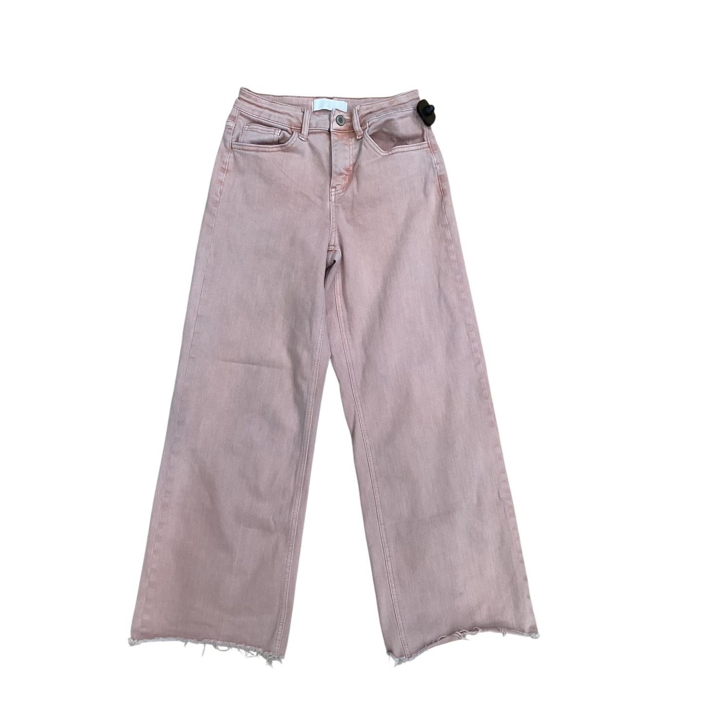 Jeans Wide Leg By Vervet In Pink, Size:Xs