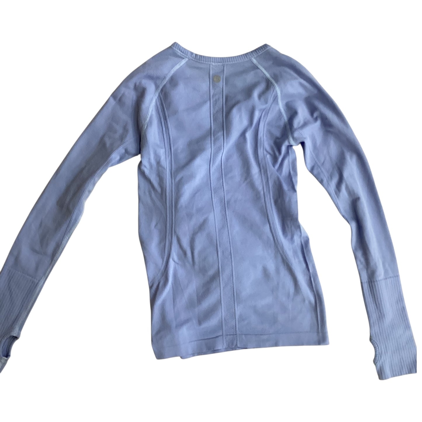 Athletic Top Ls Crewneck By Lululemon In Purple, Size:S