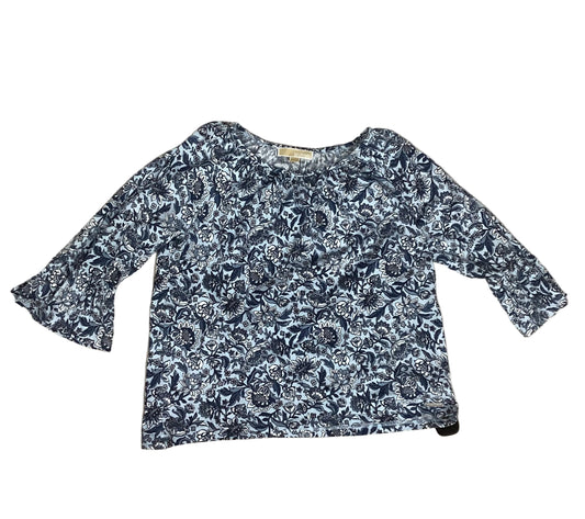 Top Ls By Michael By Michael Kors In Blue, Size:M