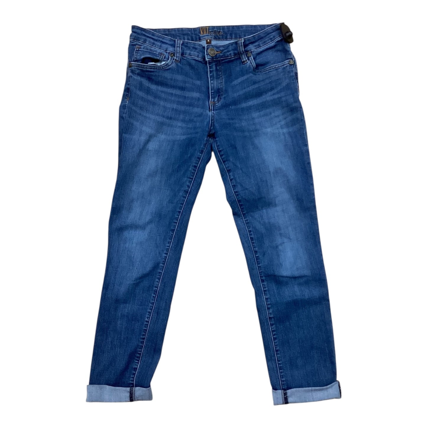 Jeans Cropped By Kut In Blue, Size:4