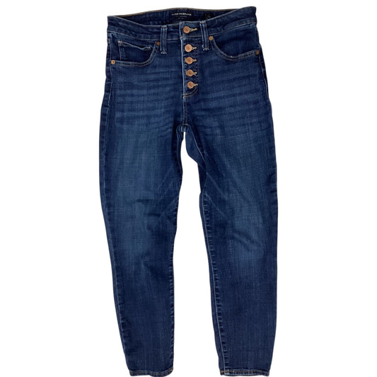 Jeans Skinny By Lucky Brand In Blue Denim, Size:6